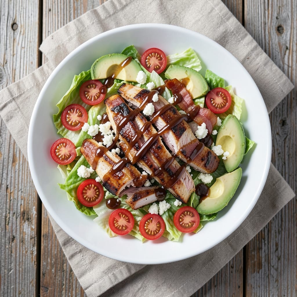 BBQ Chicken Cobb Salad Recipe: Smoky Grilled Chicken Meets Classic Crunch