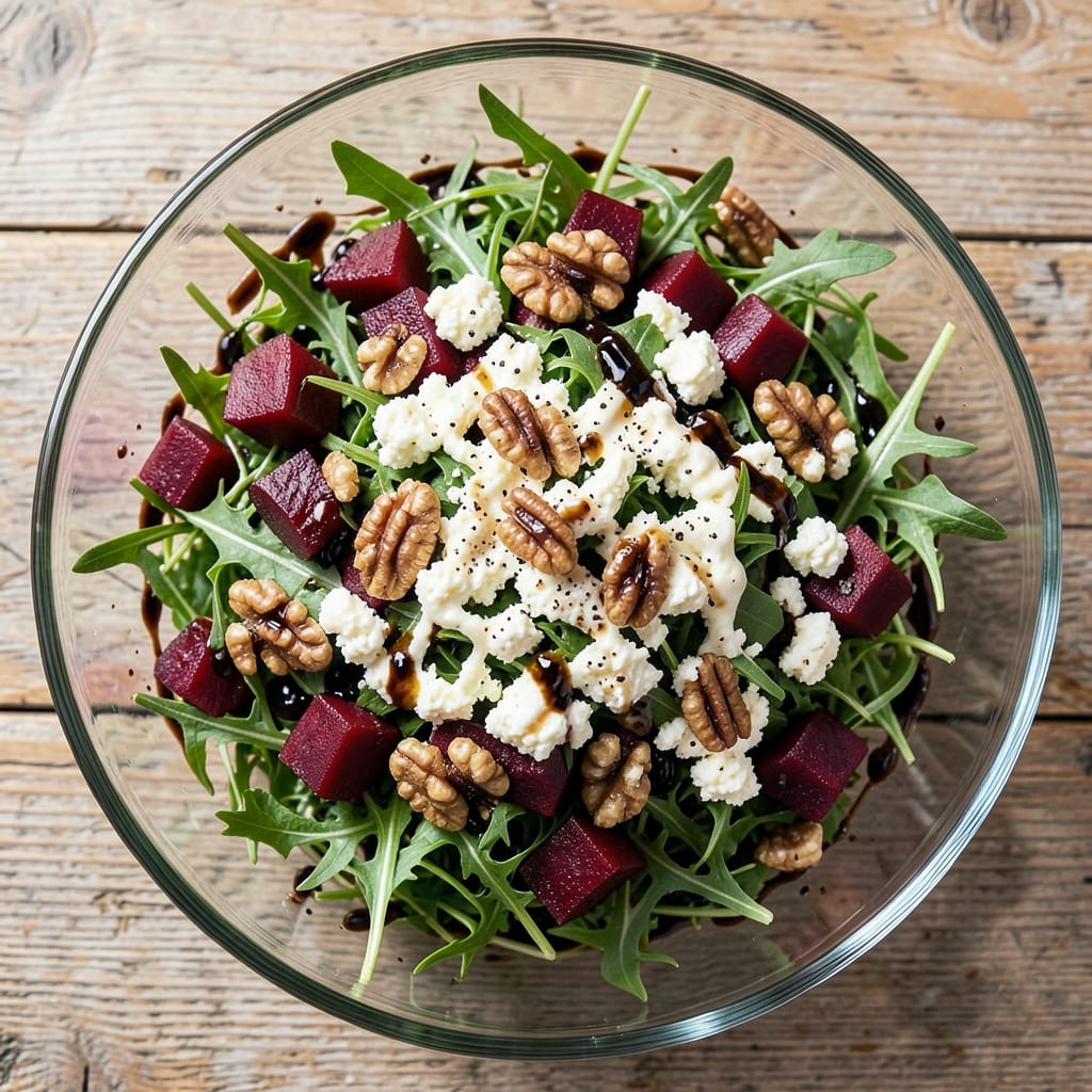 Beet and Goat Cheese Salad Recipe: Cheesecake Factory-Inspired Earthy Sweetness
