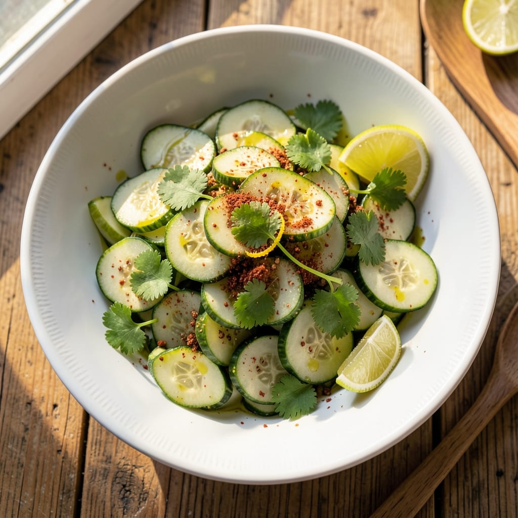 Bartaco Spicy Cucumber Salad Recipe: Zesty Lime and Chili Heat With Crunchy Texture