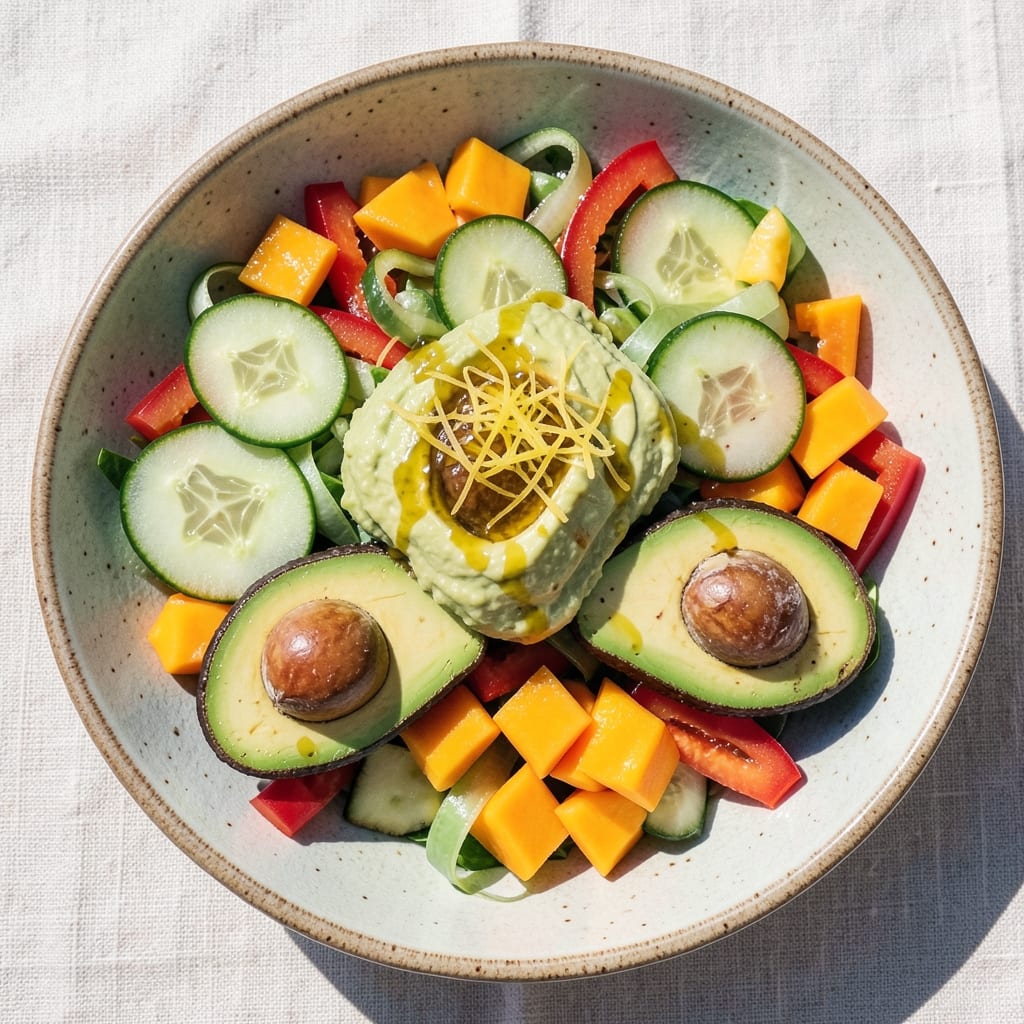 Beachcomber Salad Recipe: Crunchy Citrus and Avocado Bite