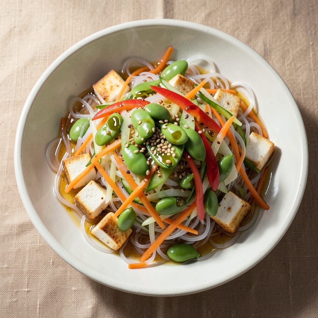 Asian Glass Noodle Salad Recipe: Crispy Wok-Tossed With Tangy Lime Dressing