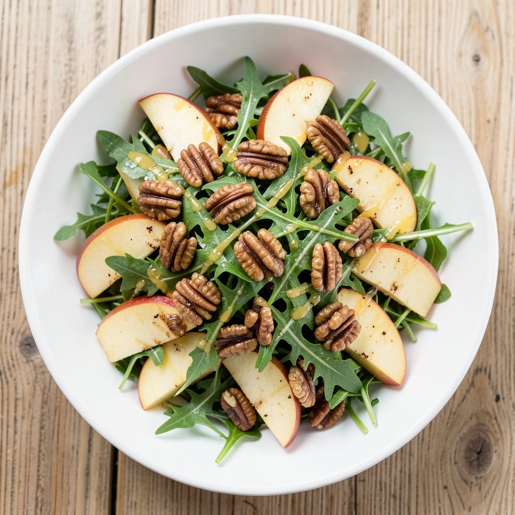 Apple Pecan Arugula Salad Recipe: Crunchy Sweet-Savory Balance in 15 Minutes