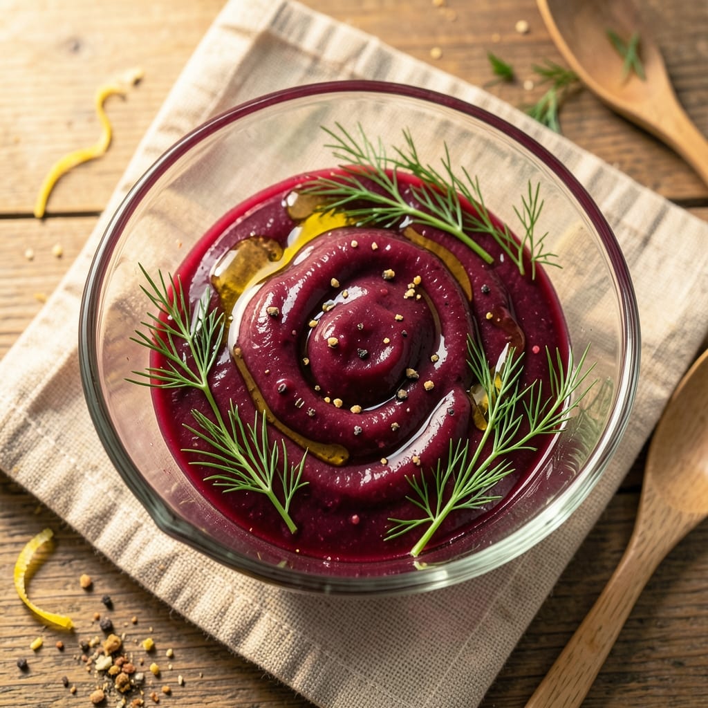 Beet Juice Salad Dressing Recipe: Vibrant Purple Swirl With Tangy Zing