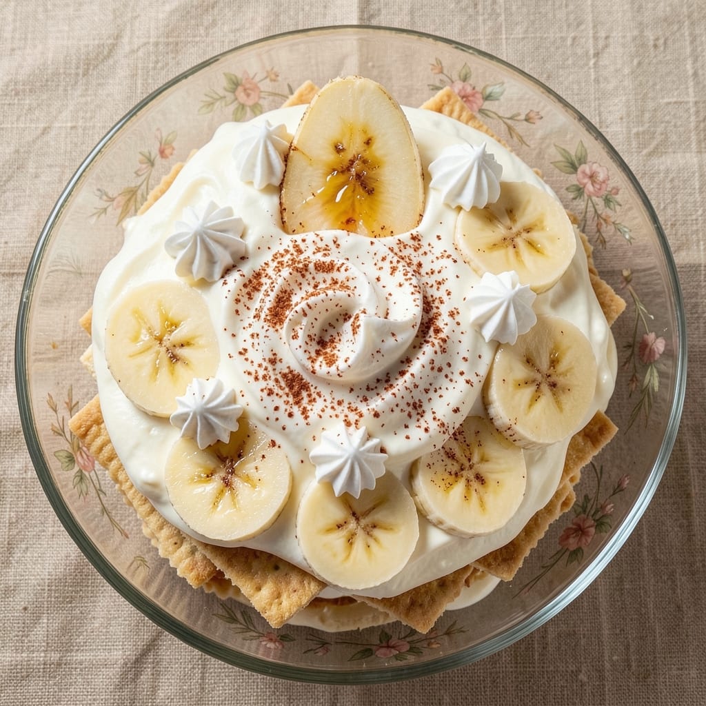 Banana Pudding Fluff Salad Recipe: Vanilla Custard Layers with Crunchy Shortbread