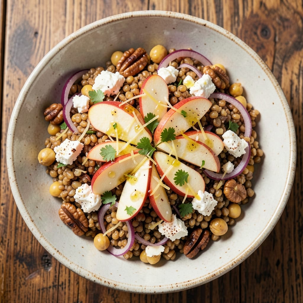 Apple Farro Salad Recipe: Crunchy Apple and Nutty Farro Harmony