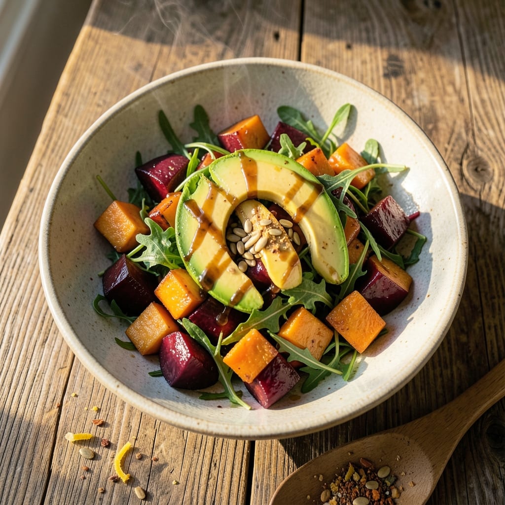 Beet and Butternut Squash Salad Recipe: Earthy Sweetness Meets Crispy Roasted Bites