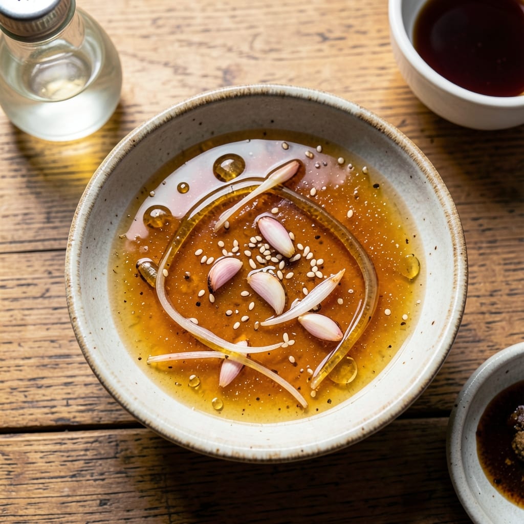Asian Mandarin Salad Dressing Recipe: Citrusy Umami Drizzle for Crunchy Greens