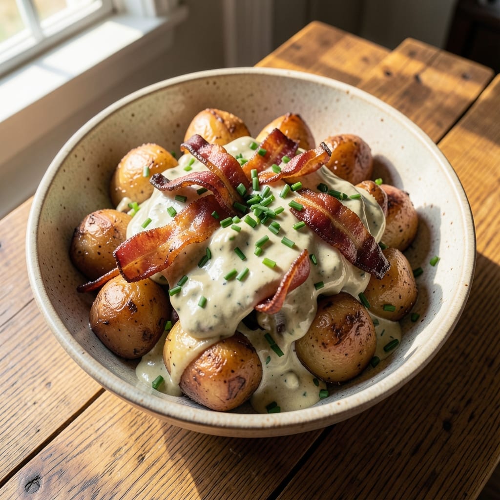Baked Potato Salad Recipe with Ranch Dressing: Creamy, Crunchy, Crowd-Pleasing Twist