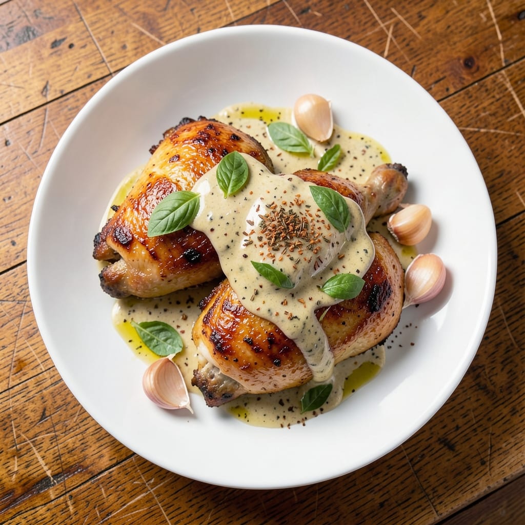 Baked Chicken with Italian Salad Dressing Recipe: Crispy Skin, Herb-Infused Juiciness