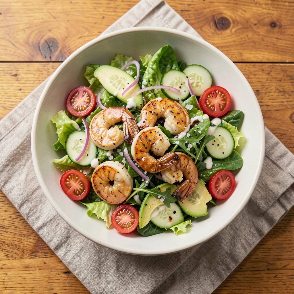 Applebee's California Shrimp Salad Recipe: Crunchy Avocado and Citrus-Kissed Freshness