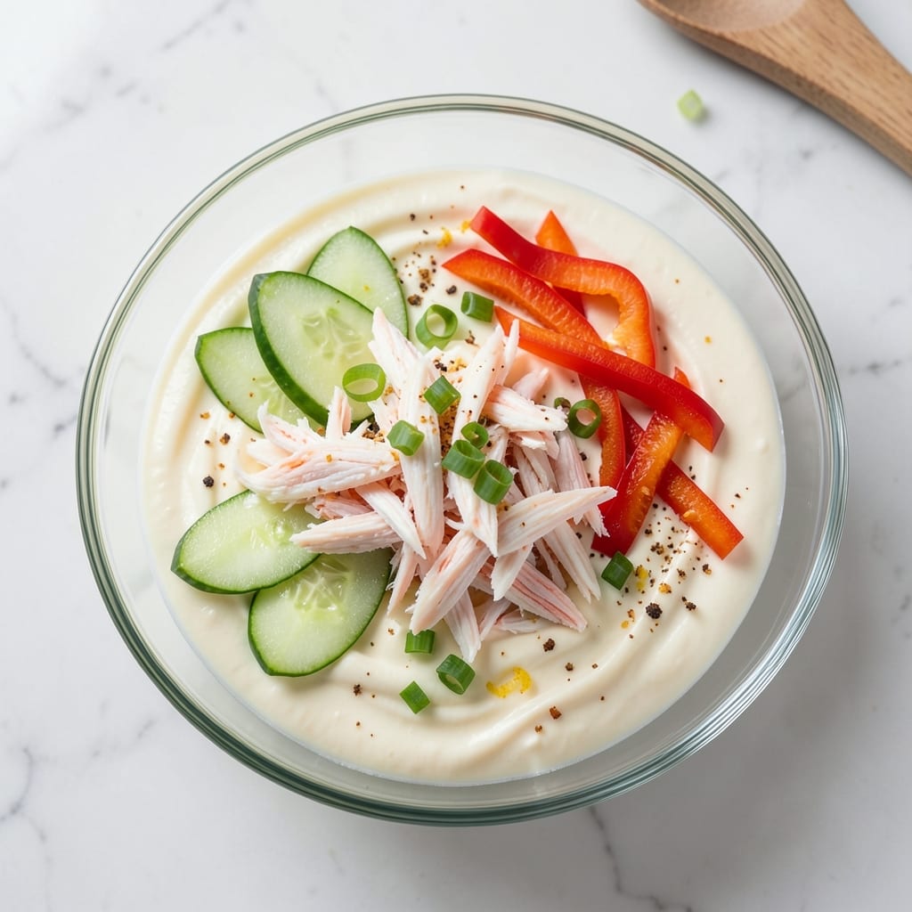 Asian Imitation Crab Salad Recipe: Crunchy, Creamy, and Umami-Packed Bites