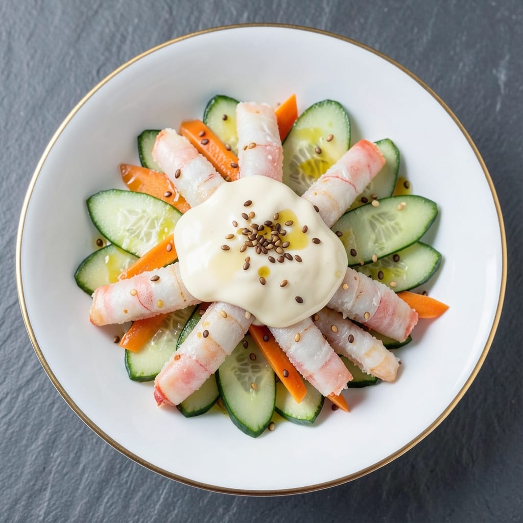 Authentic Japanese Kani Salad Recipe: Crunchy Crab-Like Delight With Tangy Mayo