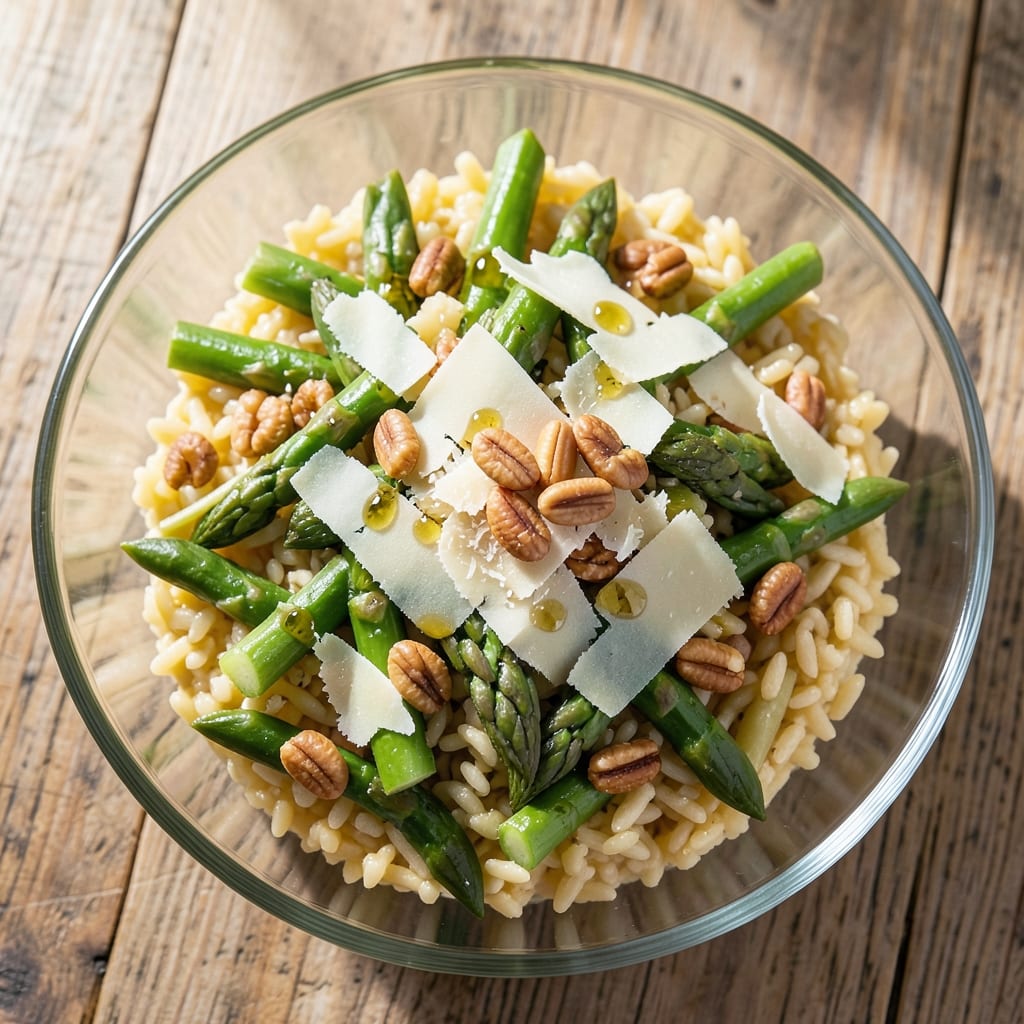 Asparagus Orzo Salad Recipe: Bright Green Bites With Lemon-Parmesan Zing