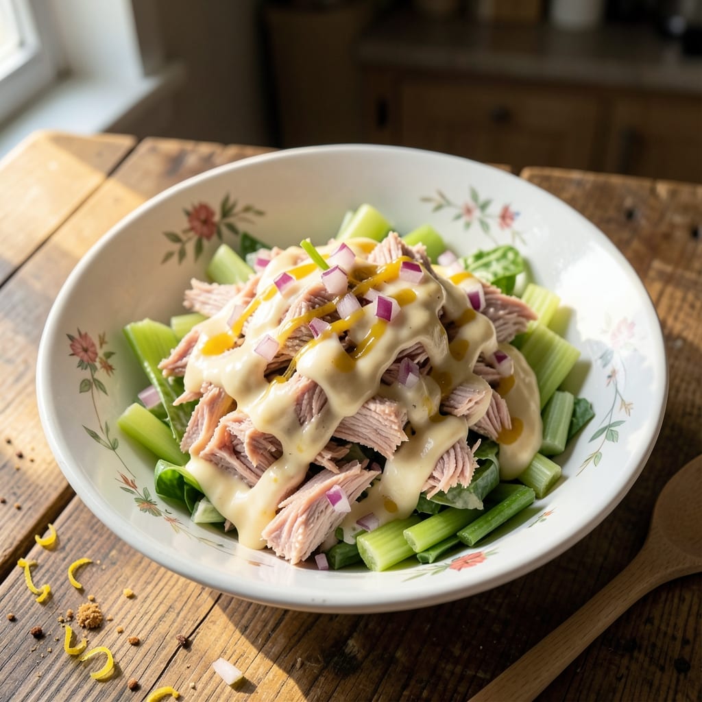 Award Winning Tuna Salad Recipe: Crunchy Celery and Zesty Mayo Magic