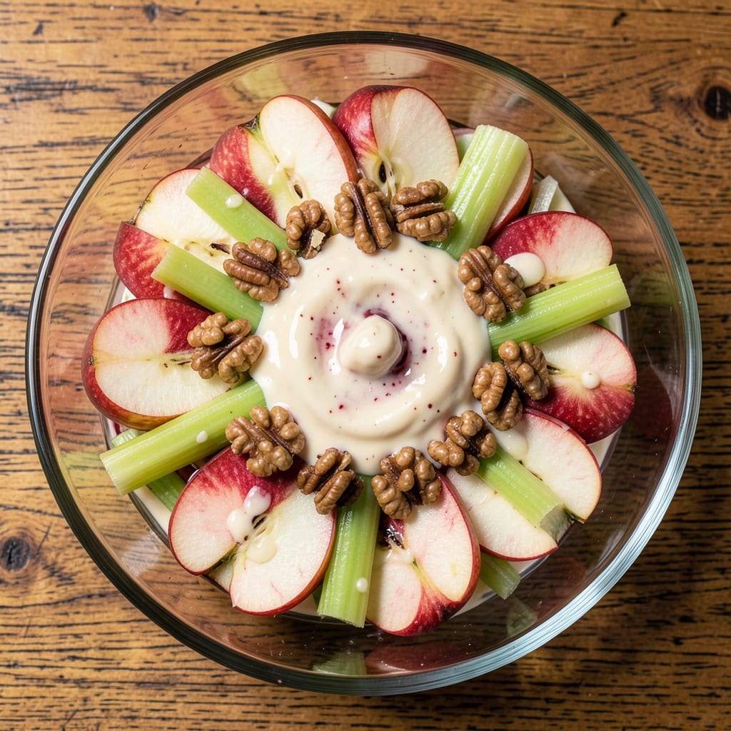 Authentic Waldorf Salad Recipe: Crunchy Apples and Celery in Creamy Mayo Magic