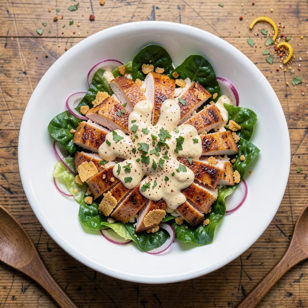 Applebee's Santa Fe Chicken Salad Recipe: Crunchy Tortilla-Stripped Topping Magic
