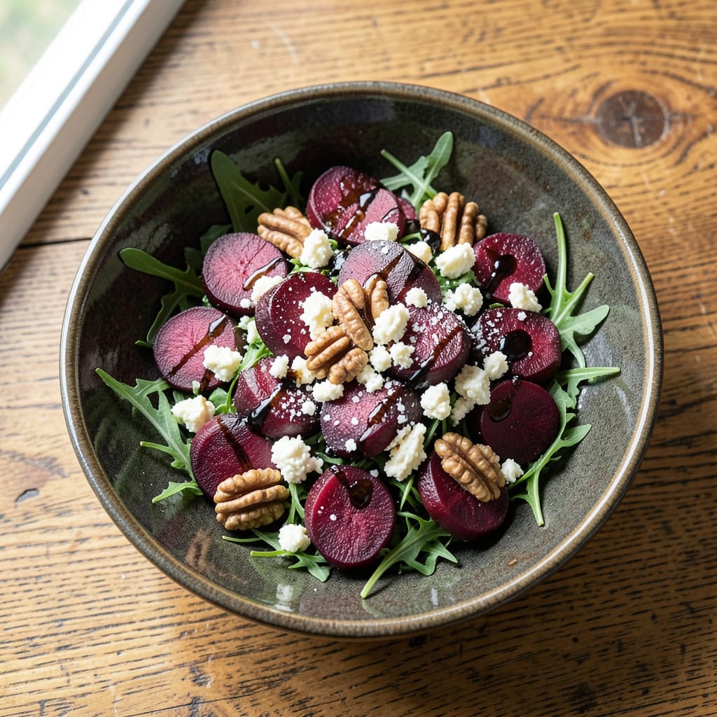 Balthazar Beet Salad Recipe: Earthy Sweetness With Crunchy Walnut Crunch
