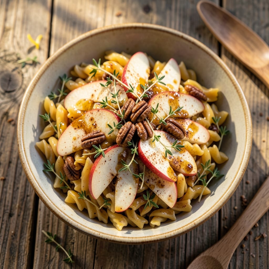 Apple Spice Junction Pasta Salad Recipe: Warm Cinnamon-Apple Crunch in Every Bite