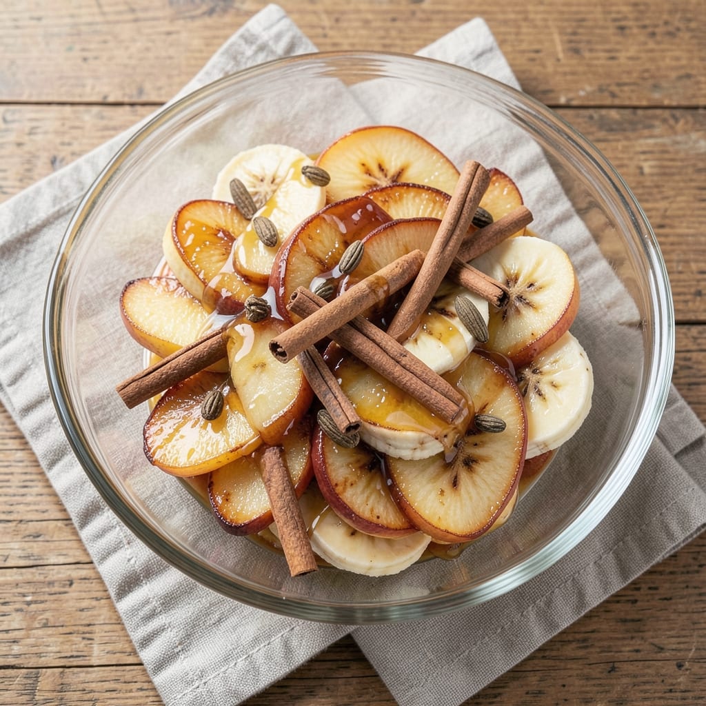Baked Fruit Salad Recipe: Warm Caramelized Sweetness With Crispy Topping