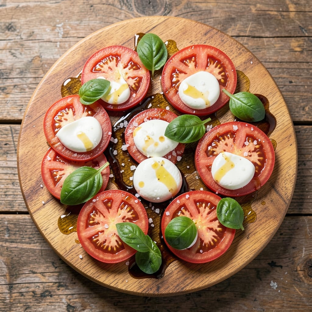 Authentic Italian Caprese Salad Recipe: Fresh Mozzarella, Tomatoes, and Basil Magic