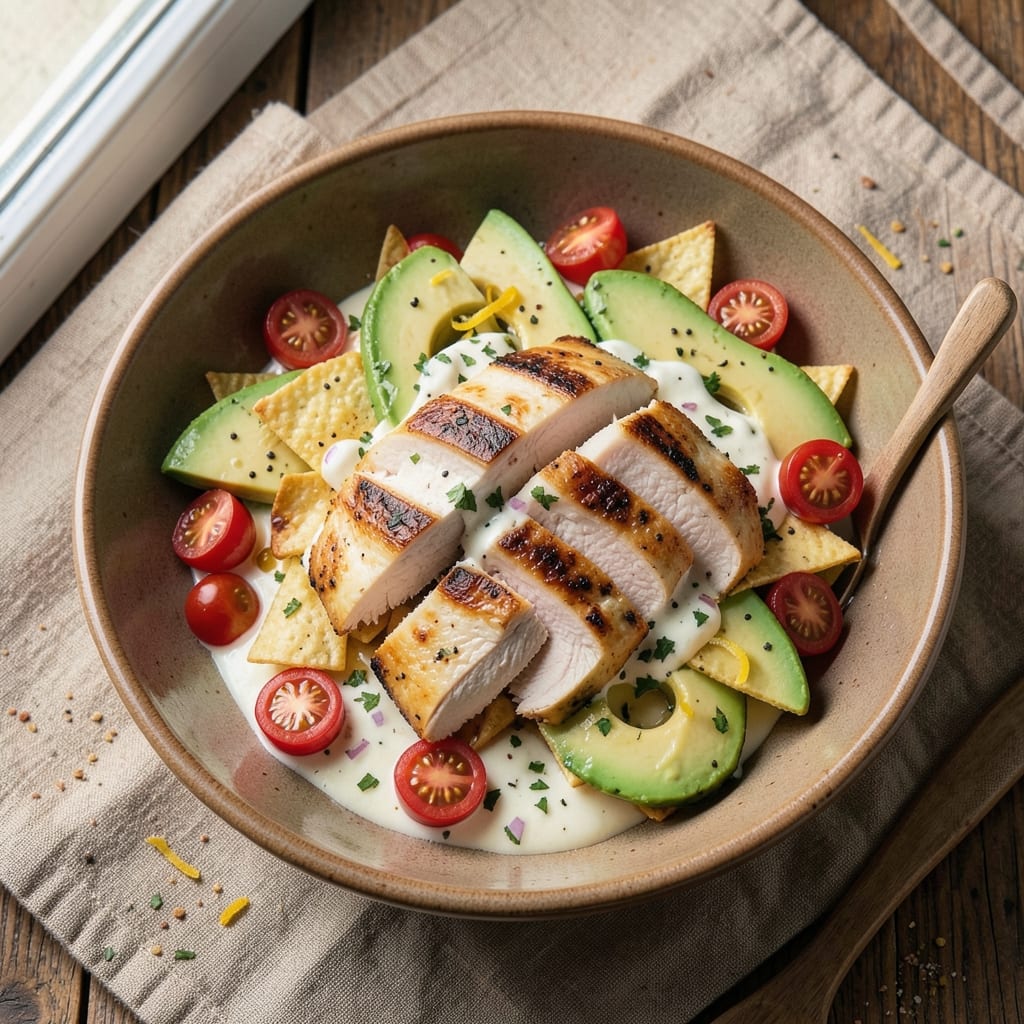 Applebee's Southwest Chicken Salad Recipe: Crispy Tortilla Bites With Creamy Avocado Dressing
