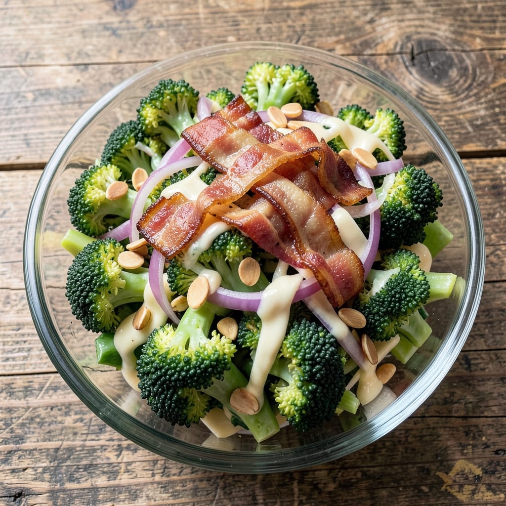 Babs' Broccoli Salad Recipe: Creamy Ranch Dressing With Crunchy Add-Ins