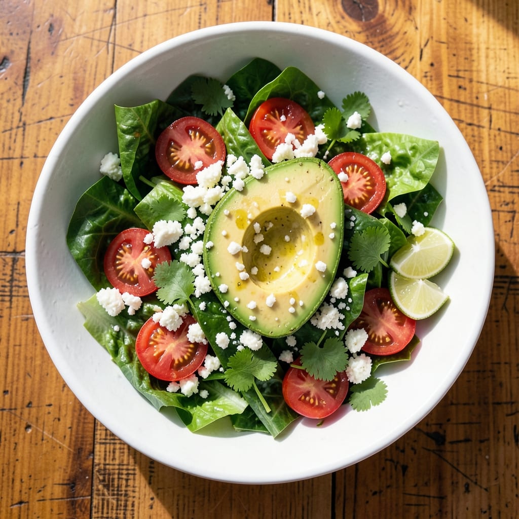 Authentic Mexican Salad Recipe: Zesty Lime and Cilantro Crunch