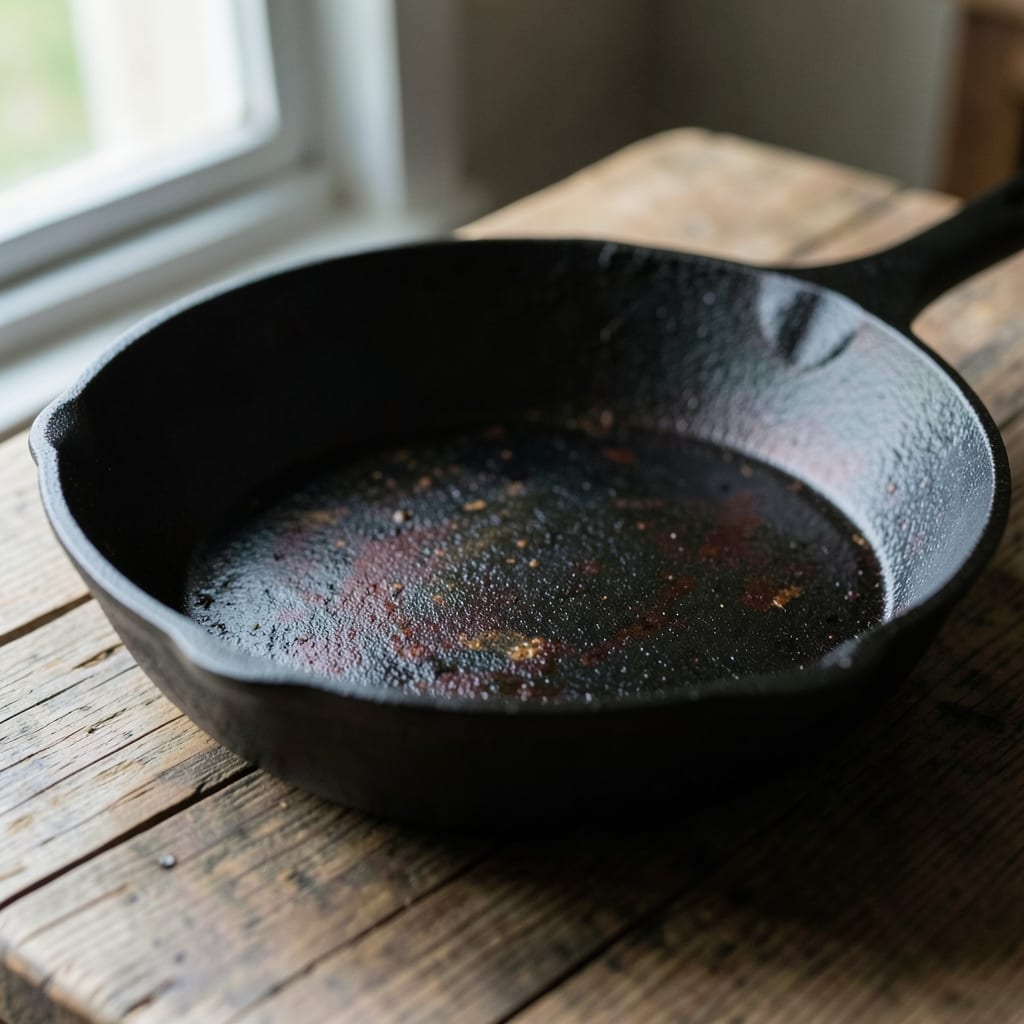 The cast iron skillet