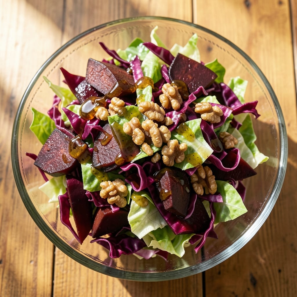 Beet and Coleslaw Salad Recipe: Sweet Earthy Bite With Creamy Tang
