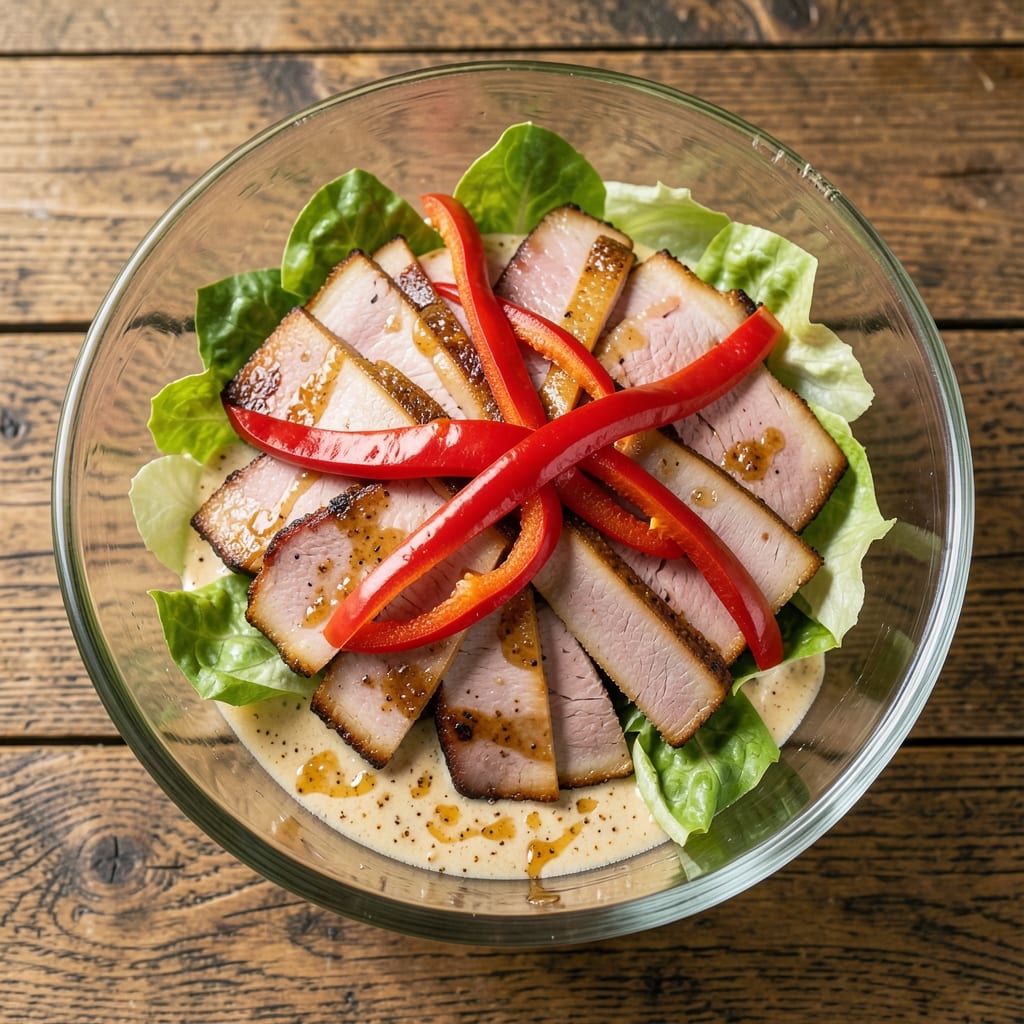 Baked Ham Salad Recipe: Sweet-Savory Cubes With Creamy Mayonnaise Base