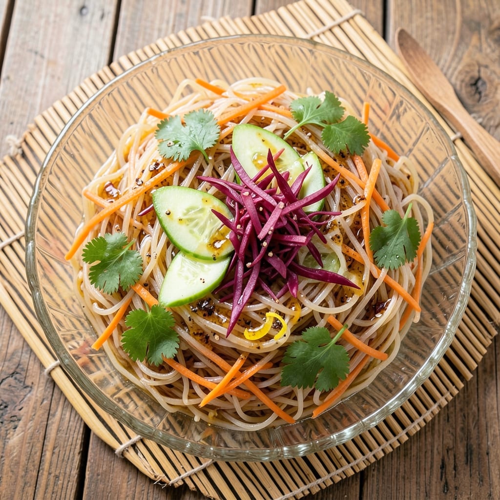 Asian Vermicelli Salad Recipe: Crispy Rice Noodles With Tangy Lime-Dressed Freshness