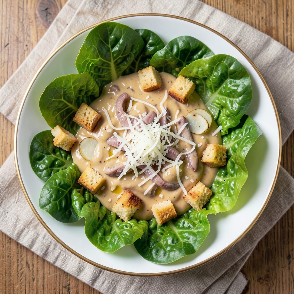Barefoot Contessa Caesar Salad Recipe: Crispy Croutons and Creamy Parmesan Magic