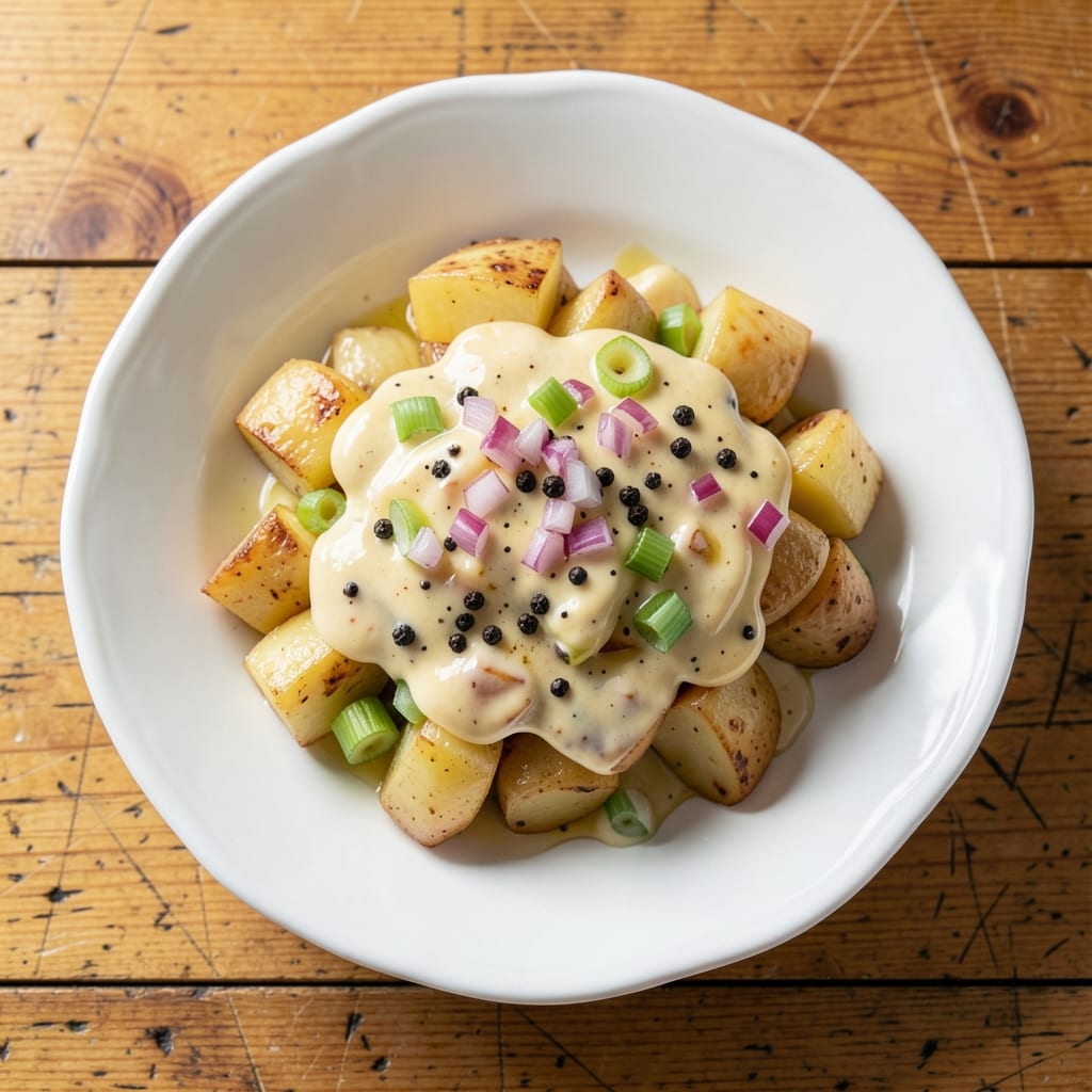 Bandanas Potato Salad Recipe: Crunchy Celery and Zesty Mayo Magic