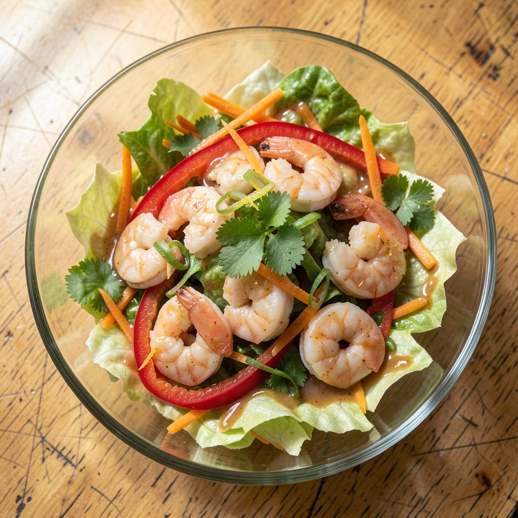 Applebee's Thai Shrimp Salad Recipe: Crispy Edges and Tangy Peanut Zing
