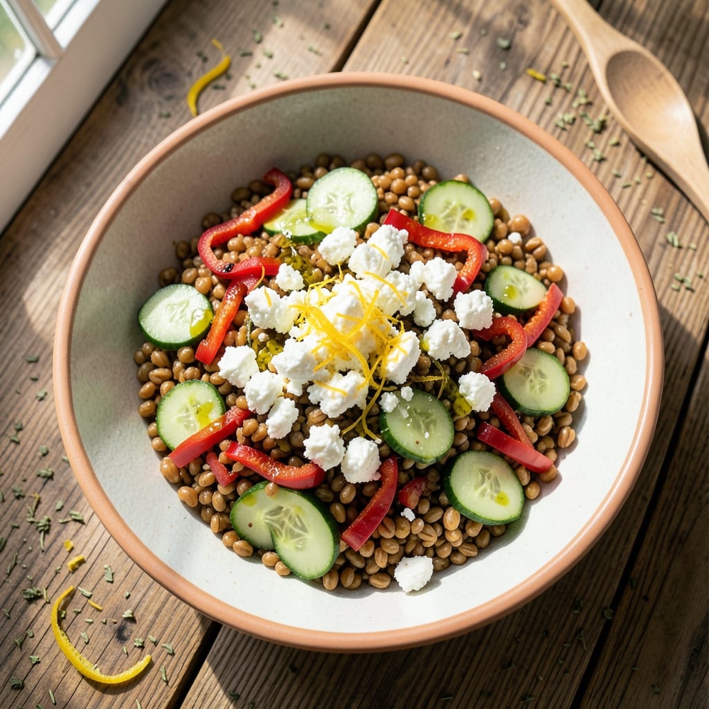 Barley Salad With Feta Recipe: Crunchy Grains and Briny Bites in 15 Minutes