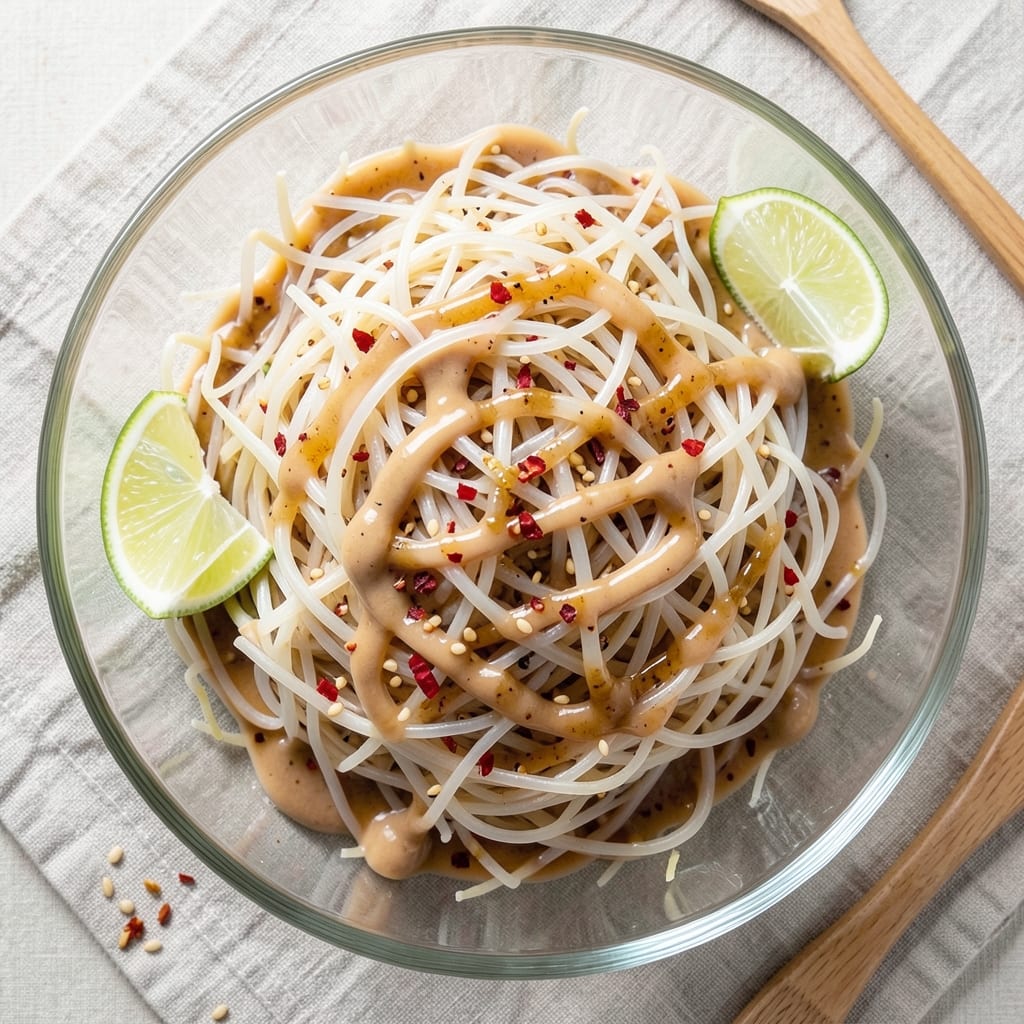 Bean Thread Noodle Salad Recipe: Silky Glass Noodles With Zesty Peanut Dressing
