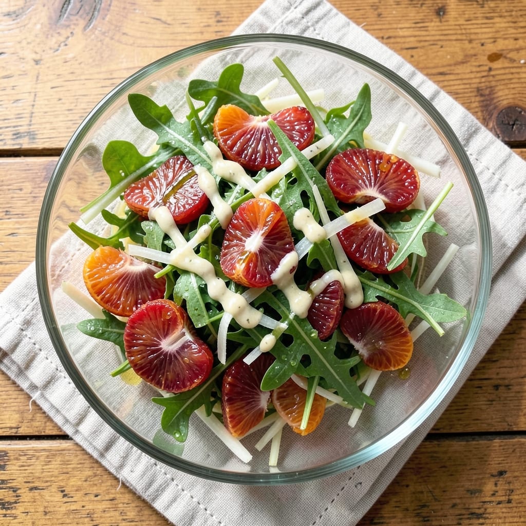 Arugula, Fennel, and Orange Salad Recipe: Bright Citrus Crunch in 15 Minutes